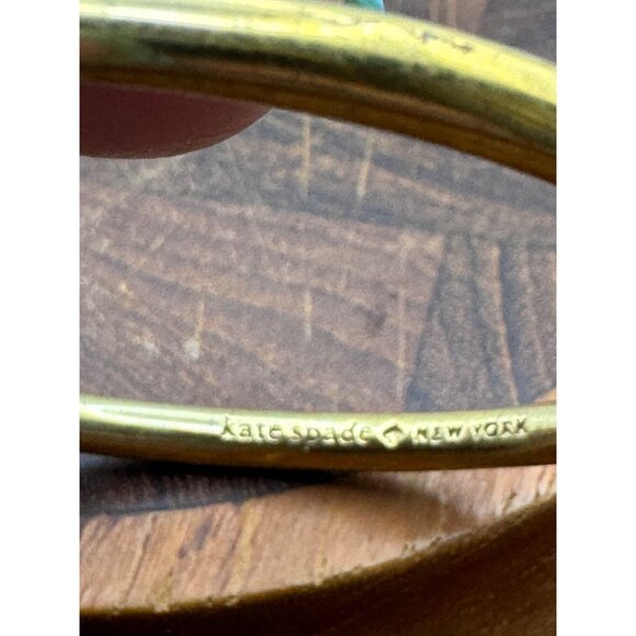 Kate Spade New York Gold-Tone Knot Bangle Bracelet For Women - Picture 5 of 6